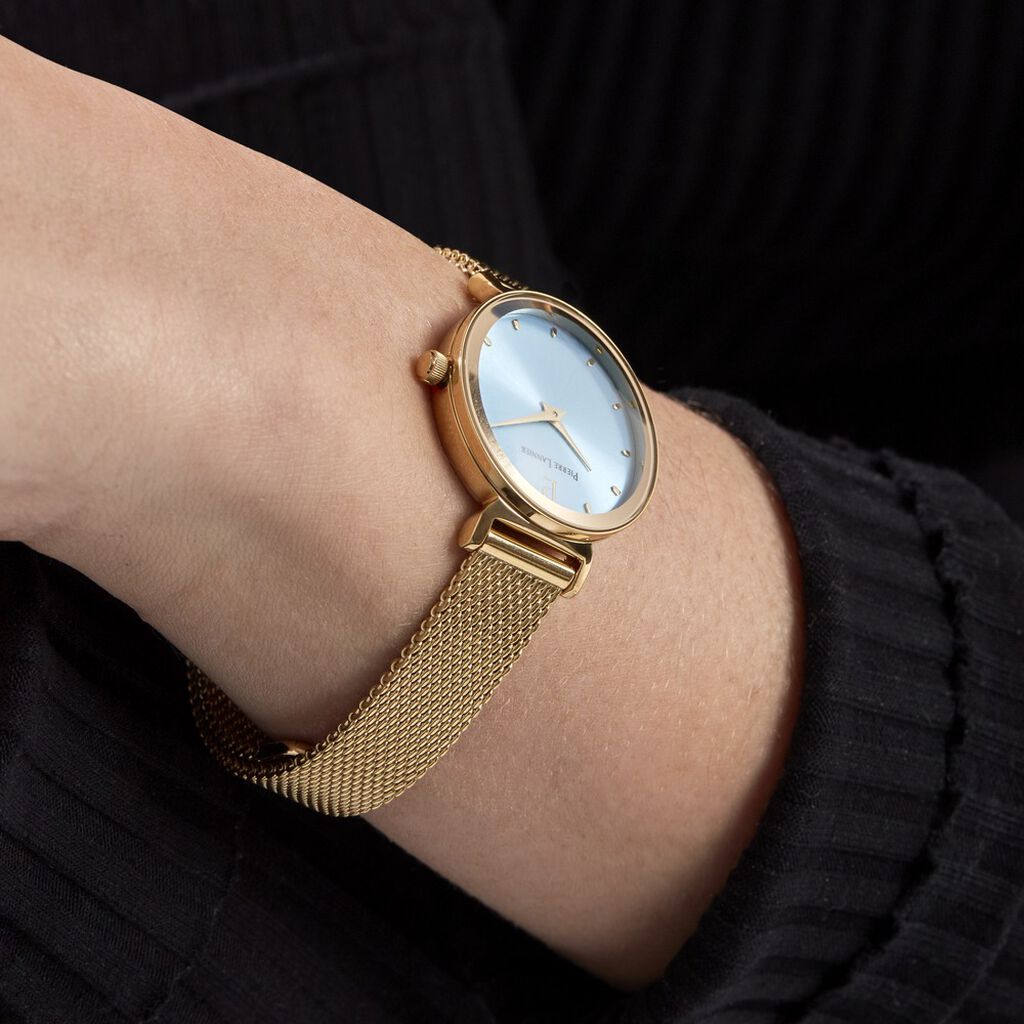 Montre Pierre Lannier Ligne Pure Bleu - Montres classiques Femme | Marc Orian