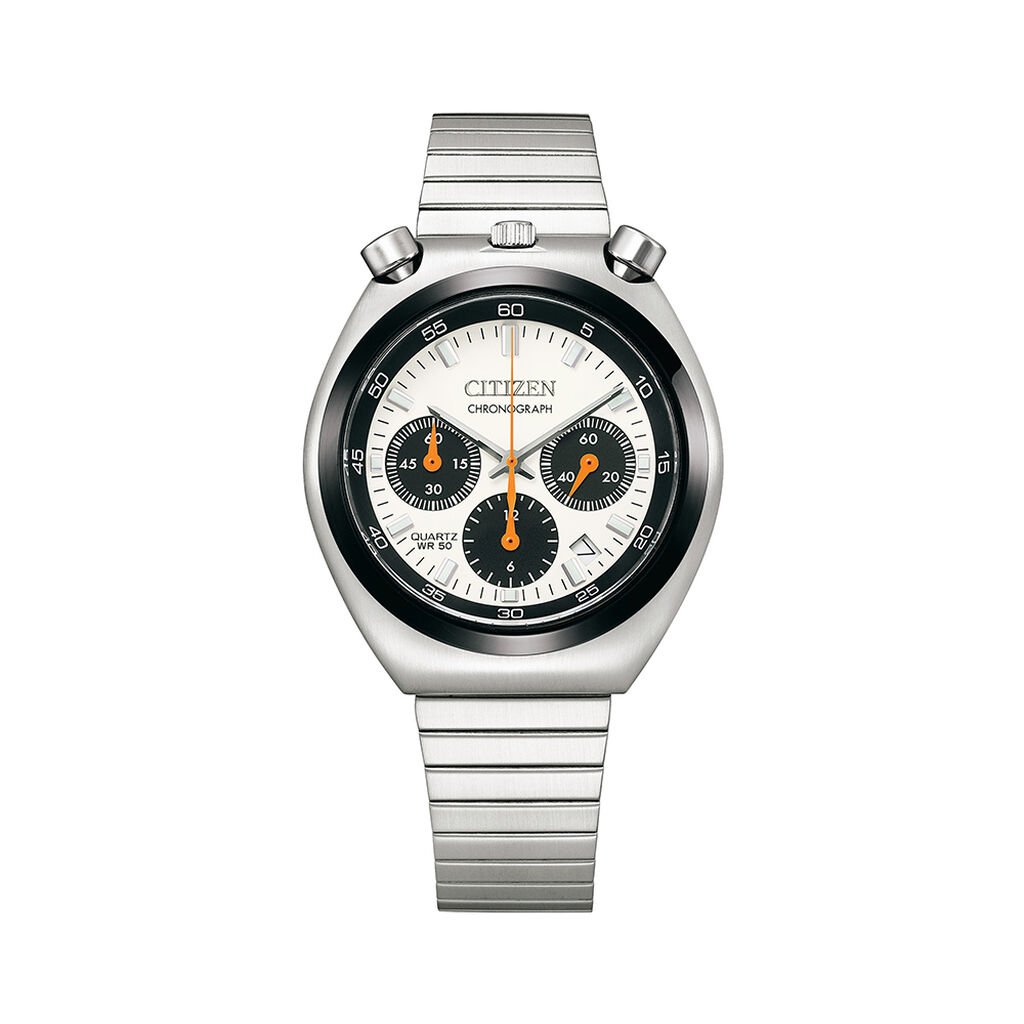 Montre Citizen Tsuno Chrono Blanc - Montres &eacute;tanches Unisex | Marc Orian