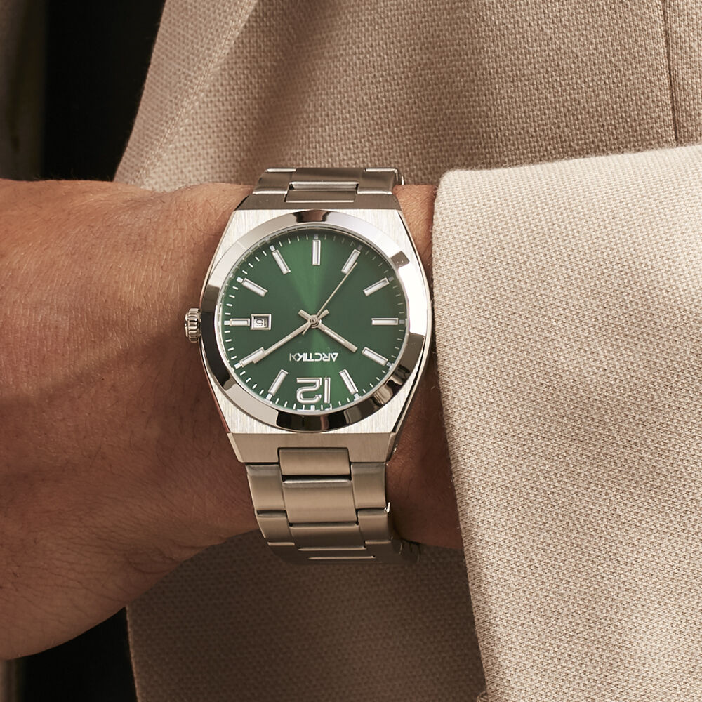 Montre Arctik Onde Vert - Fête des pères Homme | Marc Orian
