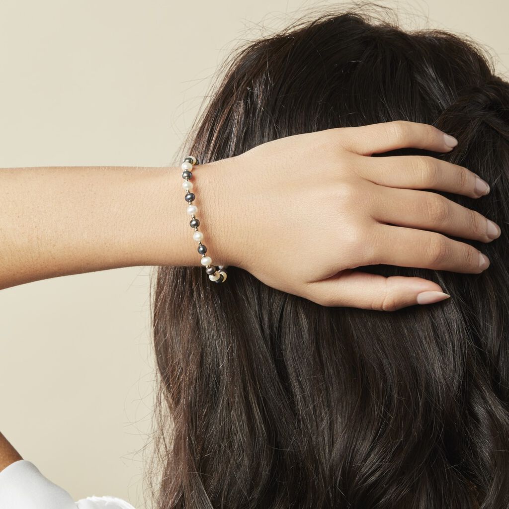Bracelet Saida Or Jaune Perle De Culture - Bracelets chaînes Femme | Marc Orian