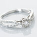 Bague Orphee Or Blanc Diamant - Parures de mariage Femme | Marc Orian