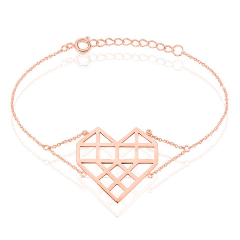 Bracelet Angeles Acier Rose - Bracelets cha&icirc;nes Femme | Marc Orian