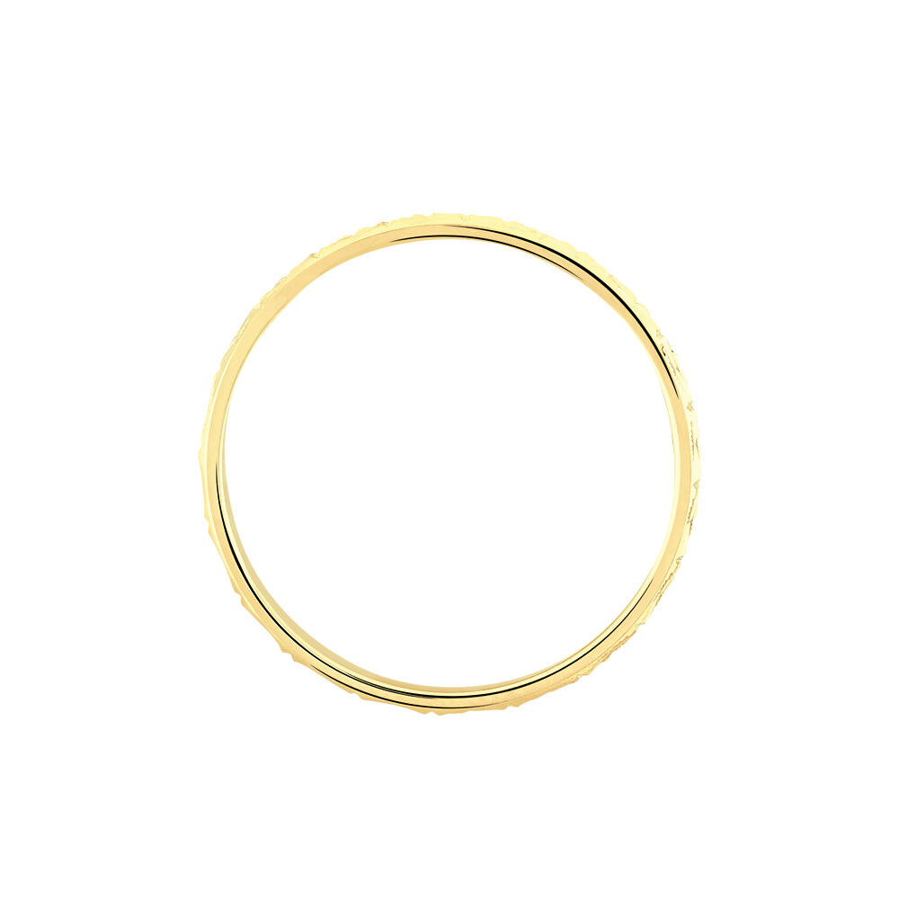 Alliance Henriette Or Jaune - Alliances personnalisées Femme | Marc Orian