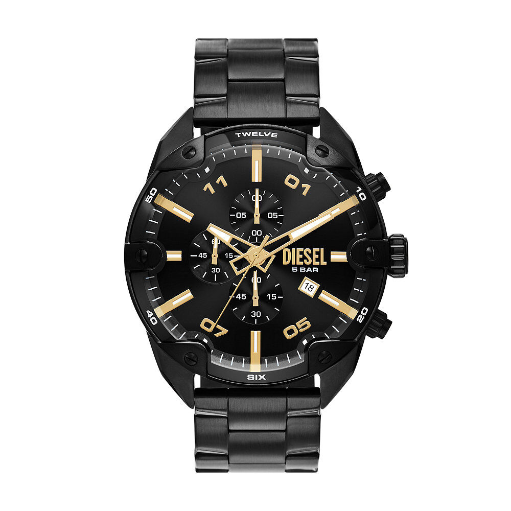 Montre Diesel Spiked Noir - Montres &eacute;tanches Homme | Marc Orian