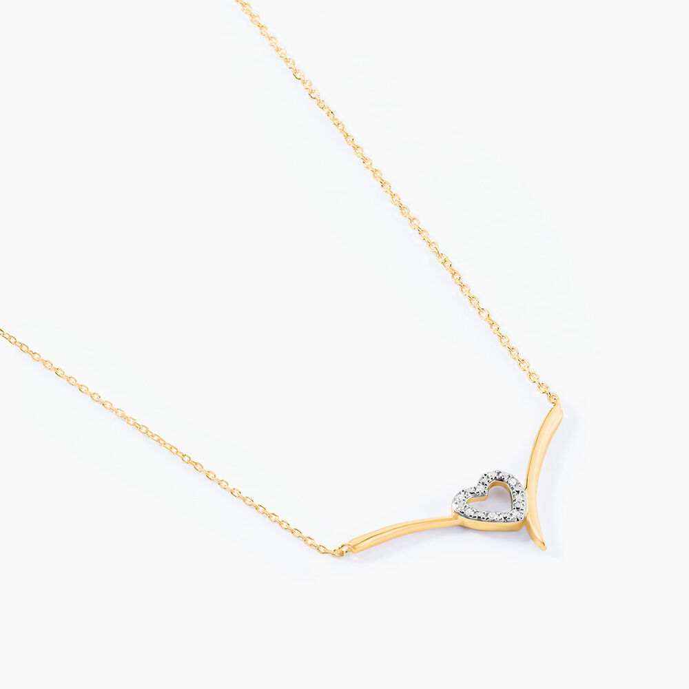 Collier Ilsabe Or Jaune Diamant - Colliers avec pierres Femme | Marc Orian