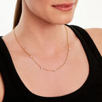 Collier Gasparine Plaqu&eacute; Or Jaune Oxyde De Zirconium - Colliers avec pierres Femme | Marc Orian