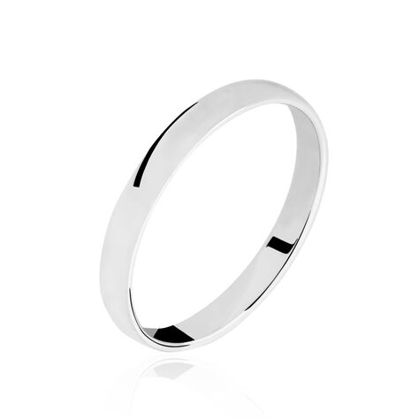 Alliance Demi Jonc Or Blanc - Alliances personnalis&eacute;es Famille | Marc Orian