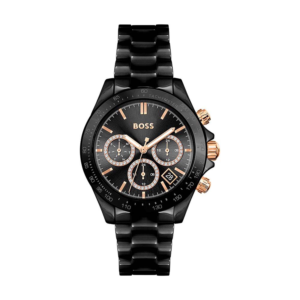 Montre Boss Novia Noir - Montres étanches Femme | Marc Orian