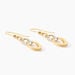 Boucles D'Oreilles Pendantes Pentti Or Bicolore - Pendantes Femme | Marc Orian