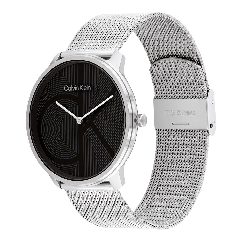 Montre Calvin Klein Iconic Noir - Montres &eacute;tanches Homme | Marc Orian