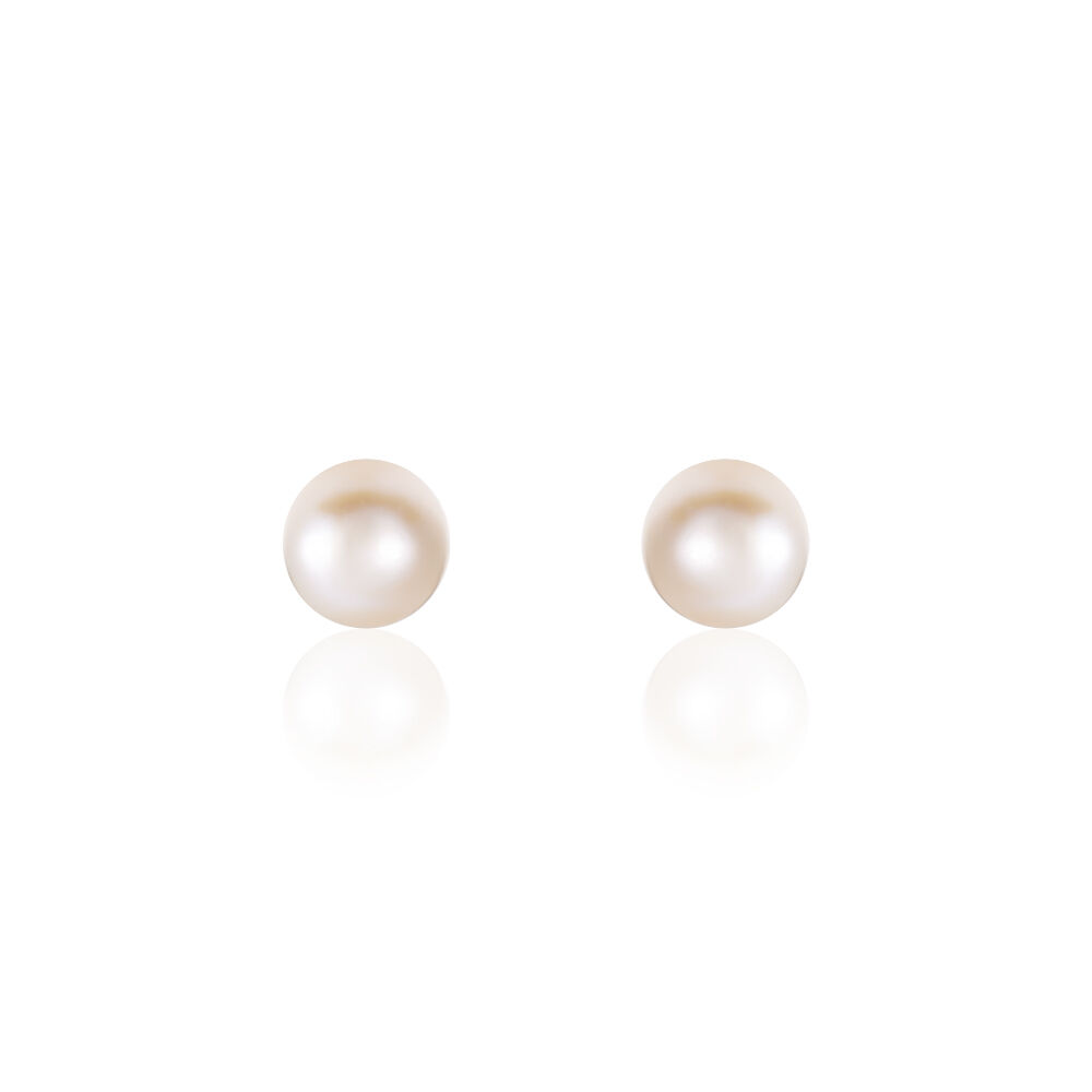 Boucles D'oreilles Suki Or Jaune Perle De Culture - Boucles d'oreilles mariage Femme | Marc Orian