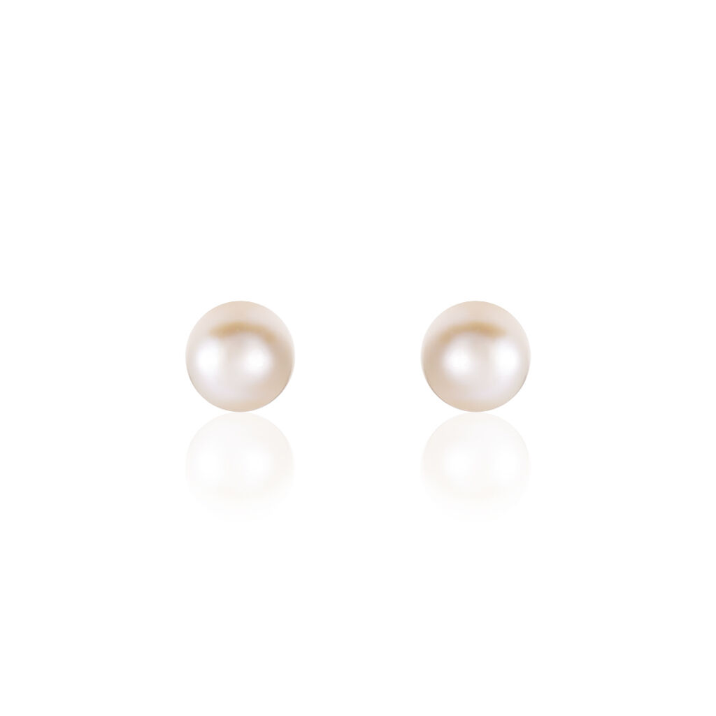 Boucles D'oreilles Suki Or Jaune Perle De Culture - Boucles d'oreilles mariage Femme | Marc Orian