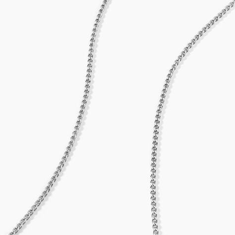Collier Maille Piato Argent Blanc - Colliers fantaisie Famille | Marc Orian