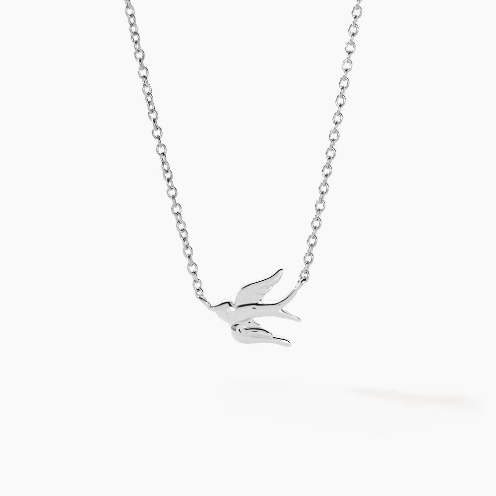 Collier Luya Argent Blanc - Colliers Femme | Marc Orian