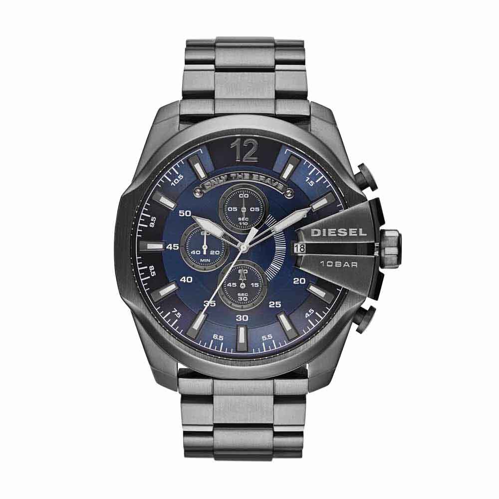 Montre Diesel Mega Chief Bleu - Montres &eacute;tanches Homme | Marc Orian