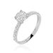 Bague Frika Or Blanc Diamant - Parures de mariage Femme | Marc Orian