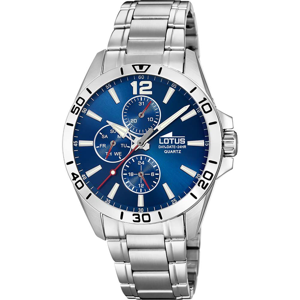 Montre Lotus Multifonction 42 Bleu - Montres &eacute;tanches Homme | Marc Orian