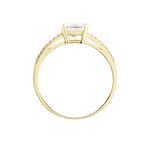 Bague Solitaire Or Jaune Beline Oxyde De Zirconium - Solitaires Femme | Marc Orian