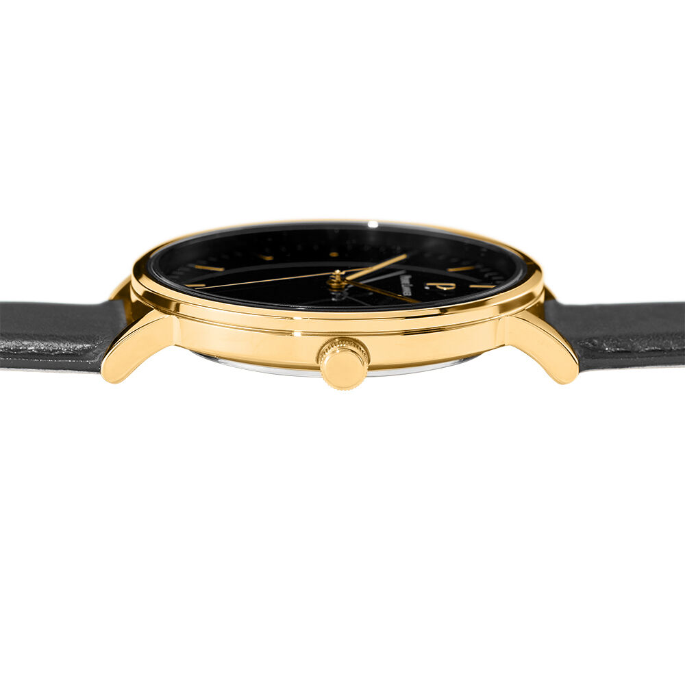 Montre Pierre Lannier Essential Noir - Montres classiques Homme | Marc Orian