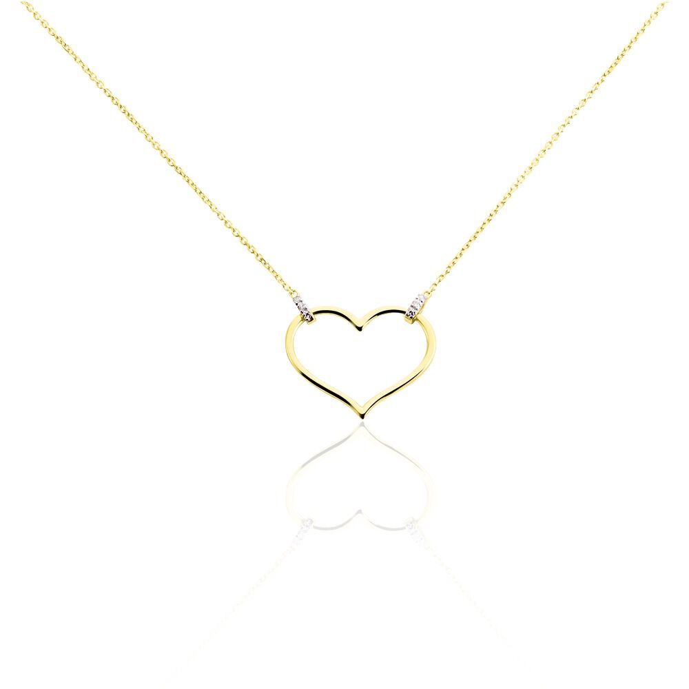 Collier Laila Or Jaune Diamant - Colliers avec pierres Femme | Marc Orian