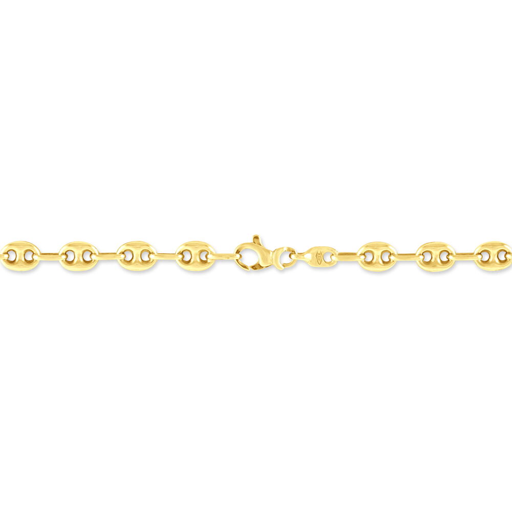Bracelet Maille Dami Maille Grain De Cafe Or Jaune - Bracelets mailles Femme | Marc Orian