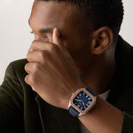 Montre Fossil Crosby Bleu - Montres &eacute;tanches Homme | Marc Orian