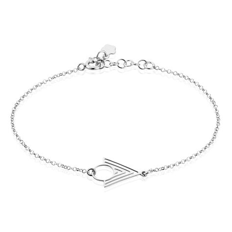 Bracelet Assala Argent Blanc - Bracelets chaînes Femme | Marc Orian