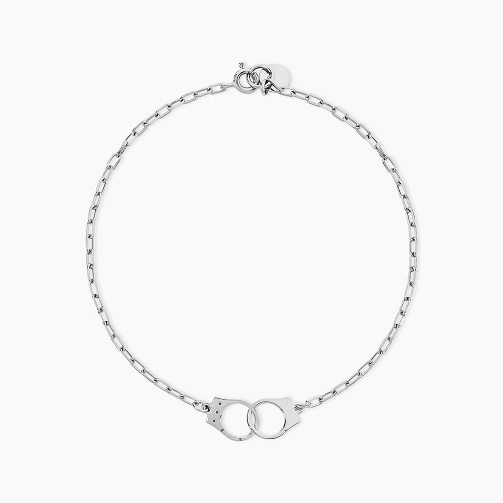Bracelet Argent Blanc Sent - Bracelets fantaisie Homme | Marc Orian