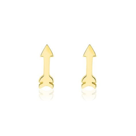 Boucles D'oreilles Puces Or Jaune Gnazi - Puces Femme | Marc Orian