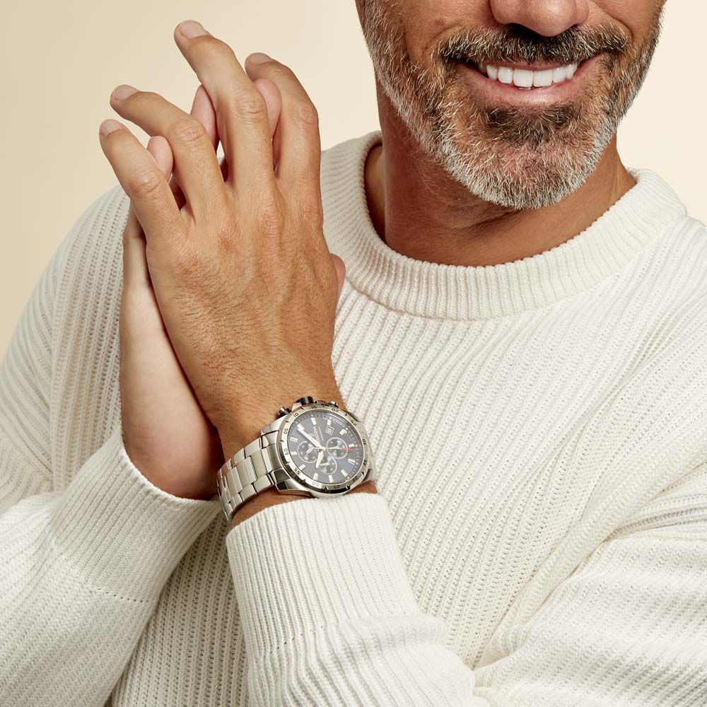 Montre Festina Timeless Chronograph Bleu - Montres étanches Homme | Marc Orian