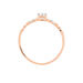 Bague Norhen Or Rose Oxyde De Zirconium - Bagues Solitaire Femme | Marc Orian