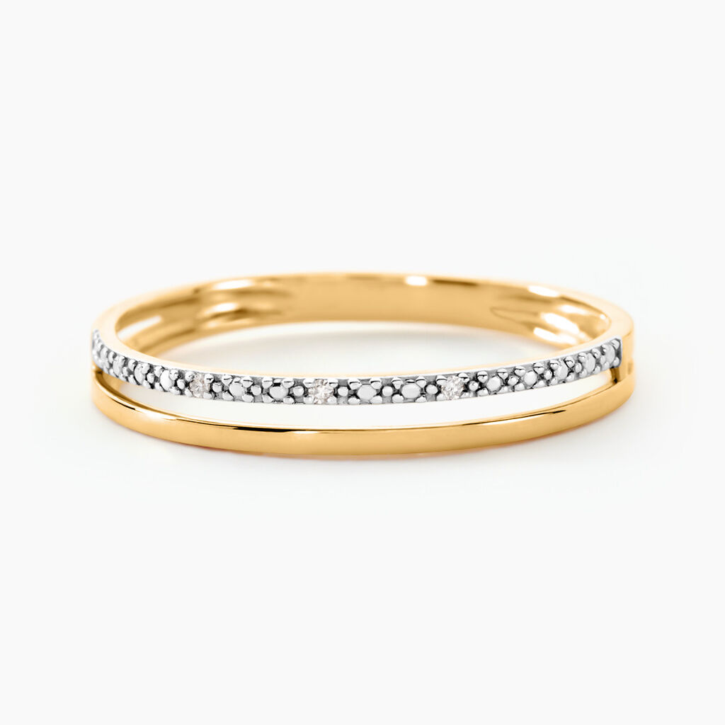 Bague Olena Or Jaune Diamant - Parures de mariage Femme | Marc Orian