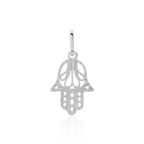 Pendentif Fatima Or Blanc - Pendentifs Famille | Marc Orian