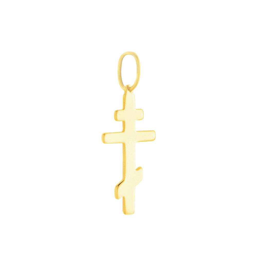 Pendentif Cobeia Orthodoxe Or Jaune - Pendentifs Famille | Marc Orian