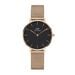 Montre Daniel Wellington Classic Melrose Noir - Montres étanches Femme | Marc Orian