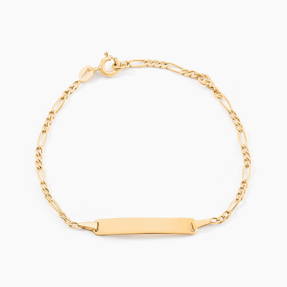 Bracelet Identite Bebe Or Jaune Bartolomee - Gourmettes Enfant | Marc Orian
