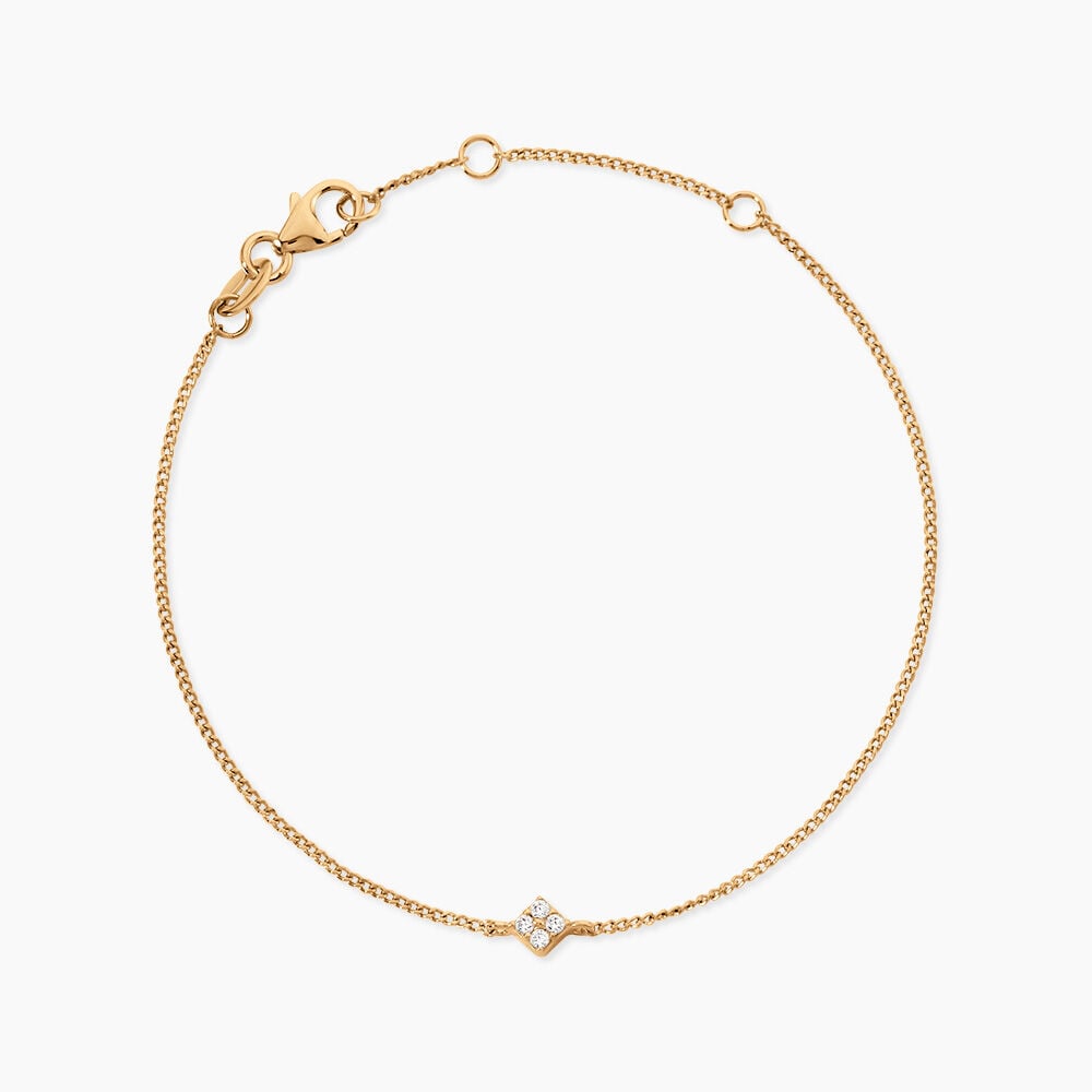 Bracelet Jil Plaqu&eacute; Or Jaune Oxyde De Zirconium - Bracelets fantaisie Femme | Marc Orian