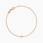 Bracelet Jil Plaqu&eacute; Or Jaune Oxyde De Zirconium - Bracelets fantaisie Femme | Marc Orian