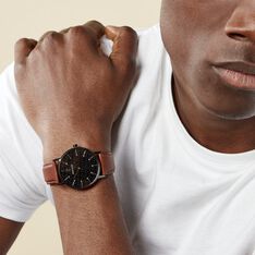 Montre Pierre Lannier Collection Cityline Noir - Montres Homme | Marc Orian