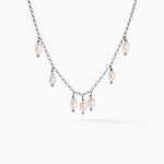 Collier Didem Argent Blanc Perle De Culture - Colliers avec pierres Femme | Marc Orian