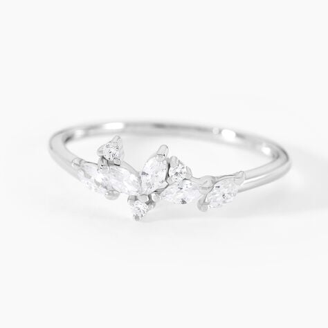 Bague Feeria Argent Blanc Oxyde De Zirconium - Bijoux fantaisie Femme | Marc Orian