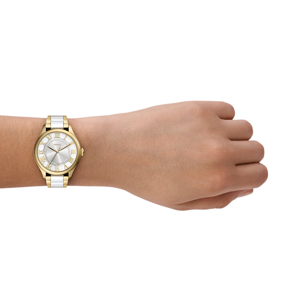 Montre Fossil Gilmore Blanc - Montres Femme | Marc Orian
