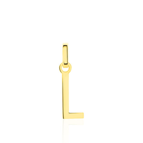 Pendentif Ionia Lettre Or Jaune - Pendentifs Famille | Marc Orian
