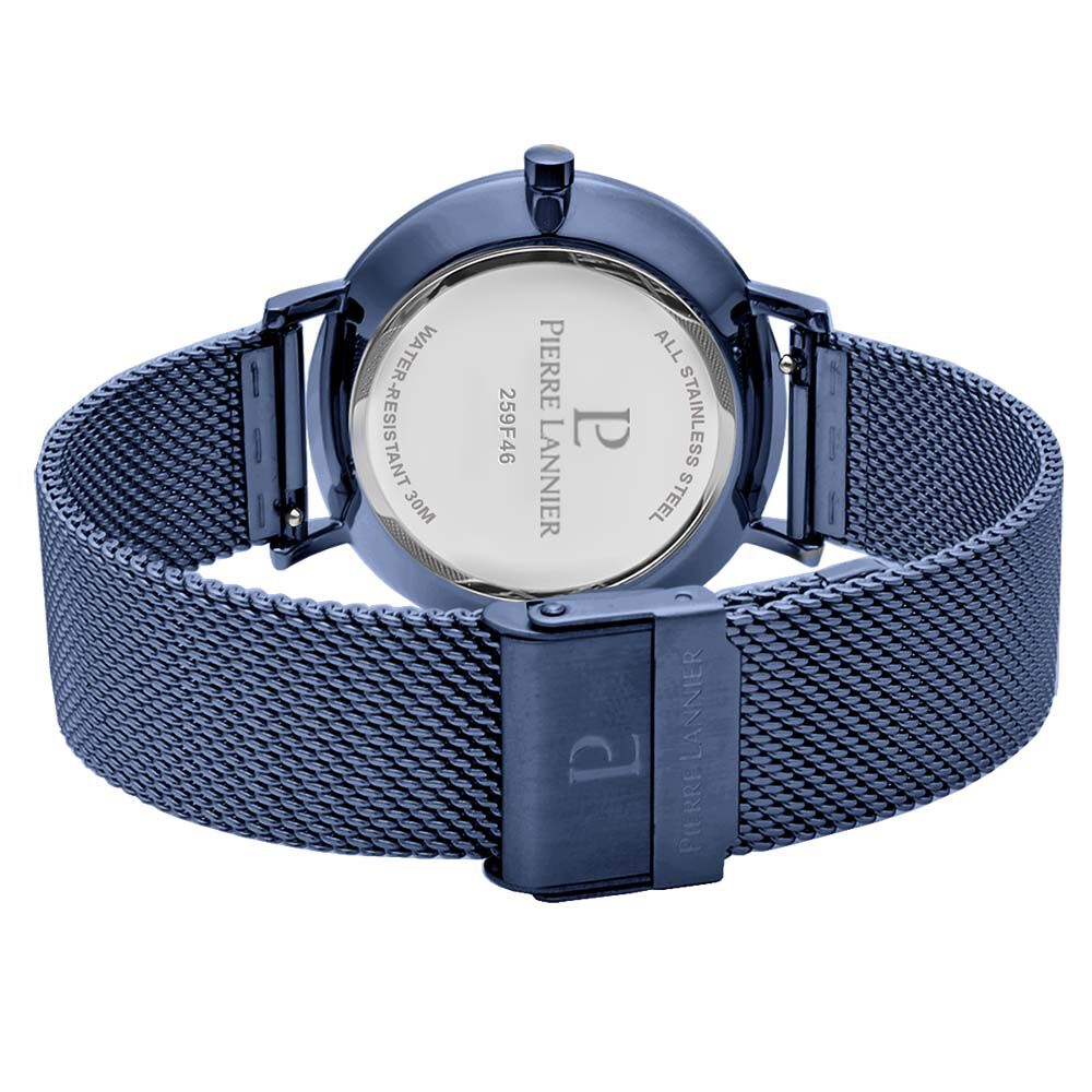 Montre Pierre Lannier Echo Bleu - Montres étanches Homme | Marc Orian