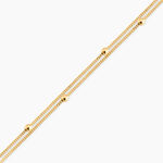 Bracelet Or Jaune Migeli - Bracelets cha&icirc;nes Femme | Marc Orian