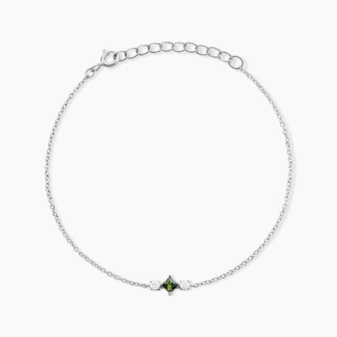 Bracelet Desert Argent Blanc Oxyde De Zirconium - Bracelets chaînes Femme | Marc Orian