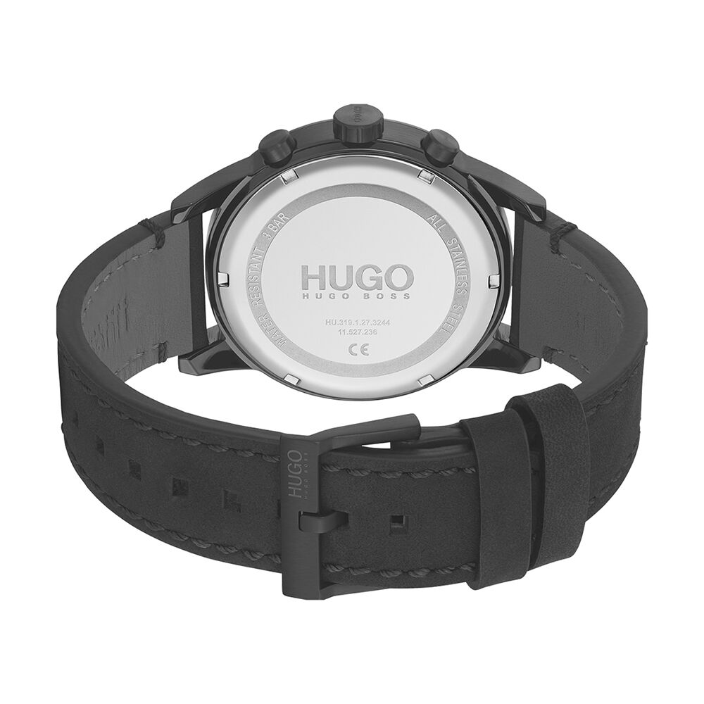 Montre Hugo Seek Noir - Montres étanches Homme | Marc Orian