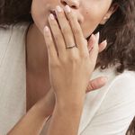 Bague Ursulla Or Blanc Diamant - Parures de mariage Femme | Marc Orian