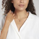 Pendentif Lehinaae Argent Blanc - Bijoux fantaisie Femme | Marc Orian