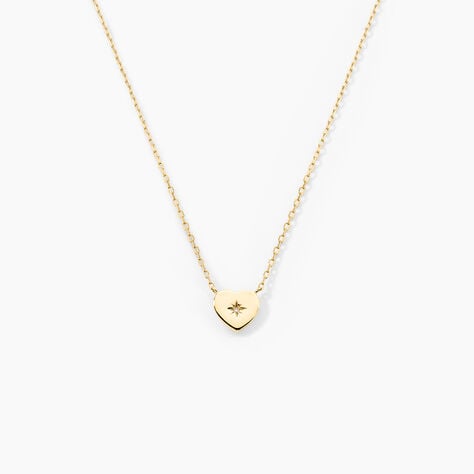 Collier Dulcibella Or Jaune Diamant - Colliers avec pierres Femme | Marc Orian